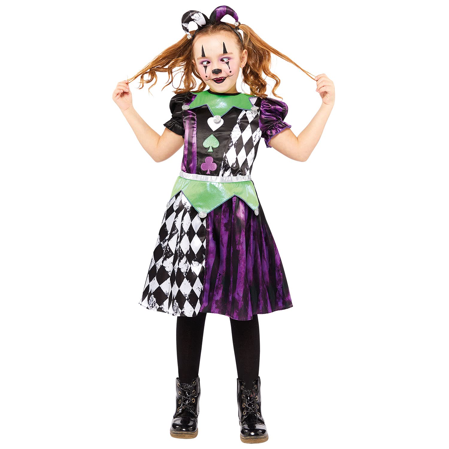 Amscan Jester Girl Kids Halloween Costume