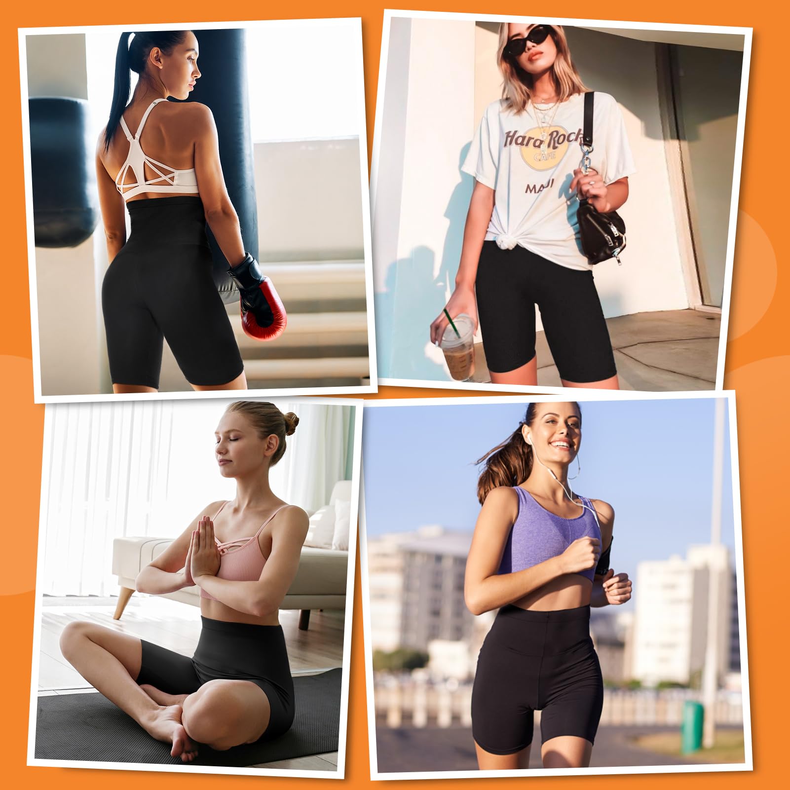 Kiiwah Pantalon Sudation Amincissante, Short Legging de Sudation Femme Taille Haute Ventre Plat Maigrir Sudation Sport Pantalon, Sauna Shapewear Costume D'entraînement pour Fitness Gym Yoga Femme
