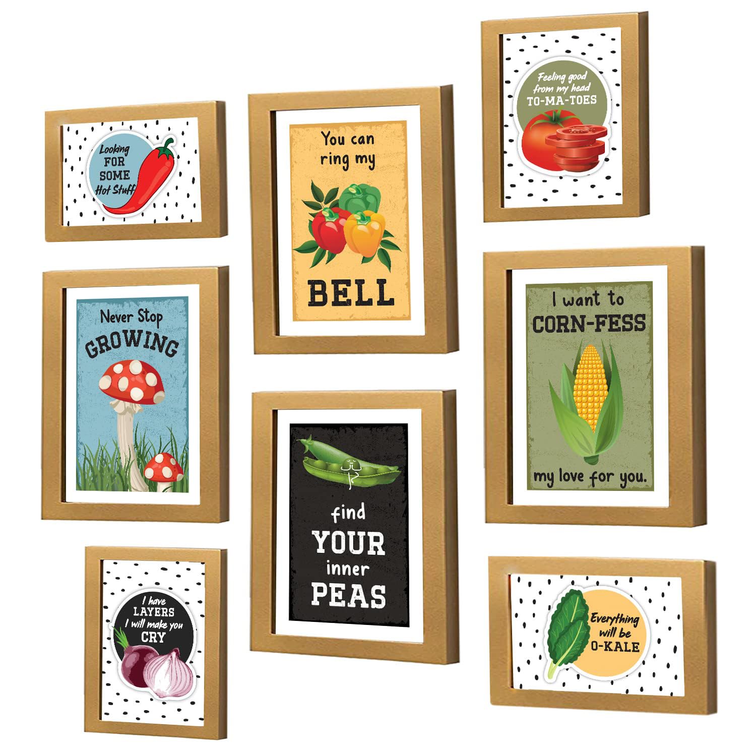 Chaka Chaundh Wood - Kitchen Posters For Wall -Kitchen Posters Framed - Posters For Kitchen Quotes Decor -Food Quotes Wall Hanging (Combo - Kitchen - Vegetables - Set Of 8) (B0BQGW6CLK) Amazon Price History, Amazon Price Tracker