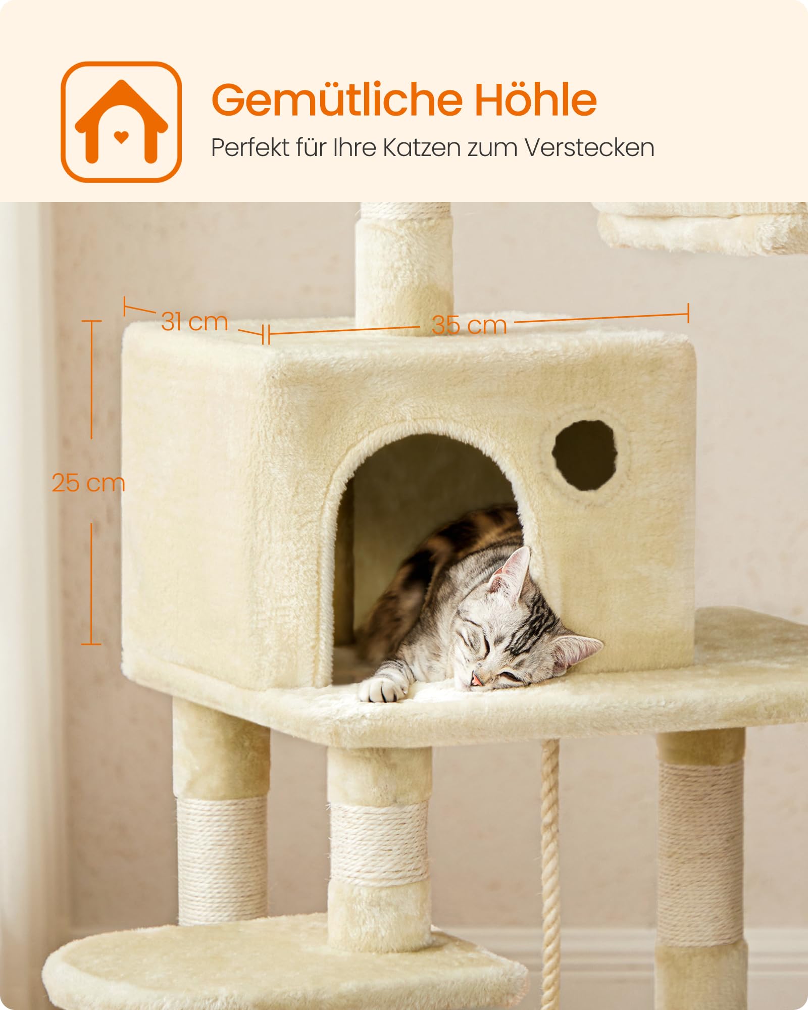 Feandrea Arbre  Chat 143 cm PCT15BE