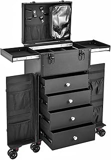 Joligrace Estuche de maquillaje profesional c...