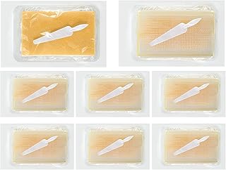 Reallnaive 6 Pcs Surgical Hand Scrub Brush with Sponge Disposable Double Sided Cleaning Scrub Brush for Nails Sensitive Skin Wound Care Doctors Office Cat