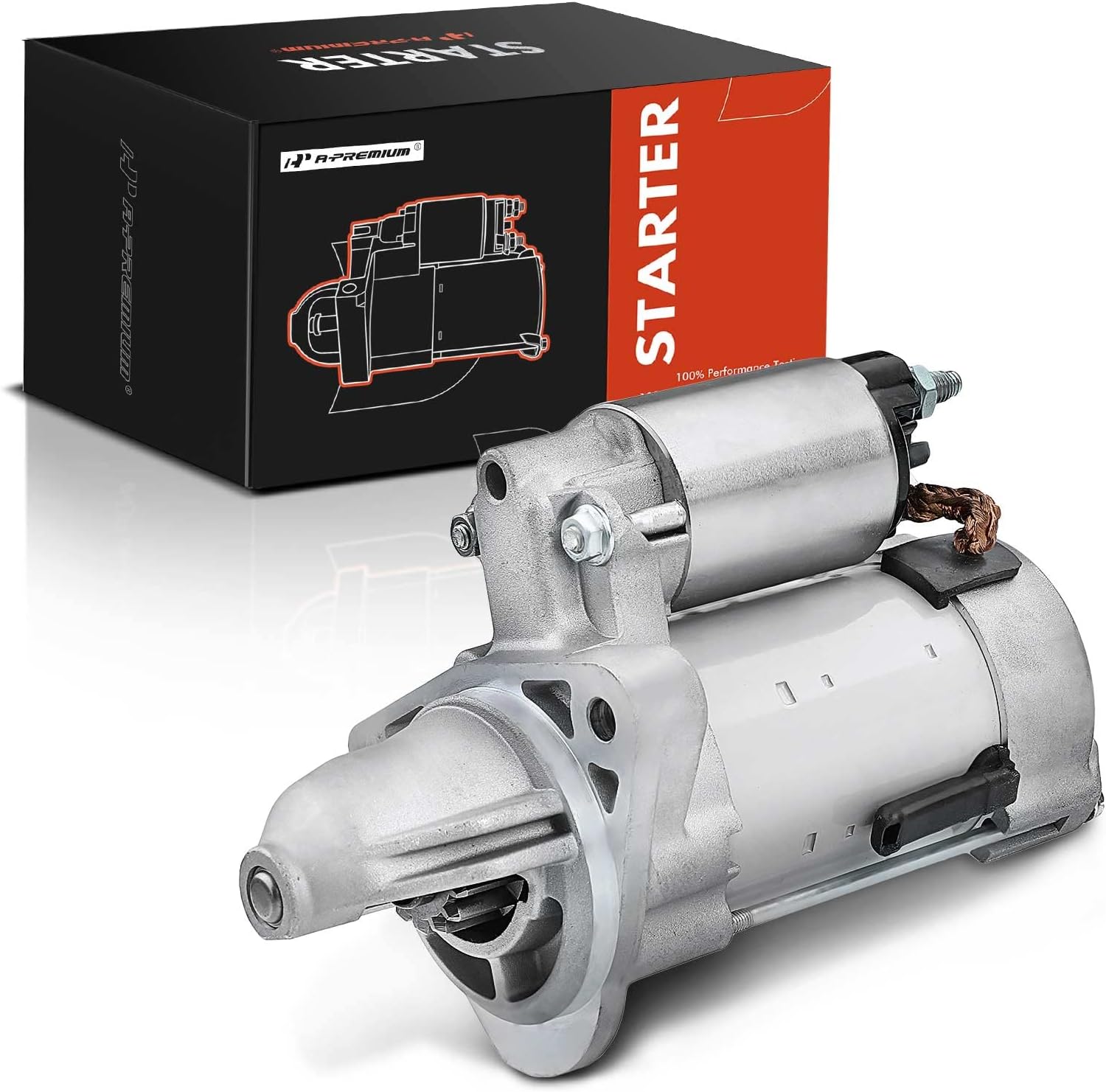 A-Premium Starter Motor Compatible with Chevrolet Equinox 2018-2020, Blazer, Malibu & GMC Acadia & Buick Envision, Regal Sportback, 2.0L 2.5L, 12V 1.2KW 15 Teeth Clockwise, Replace# 12658432