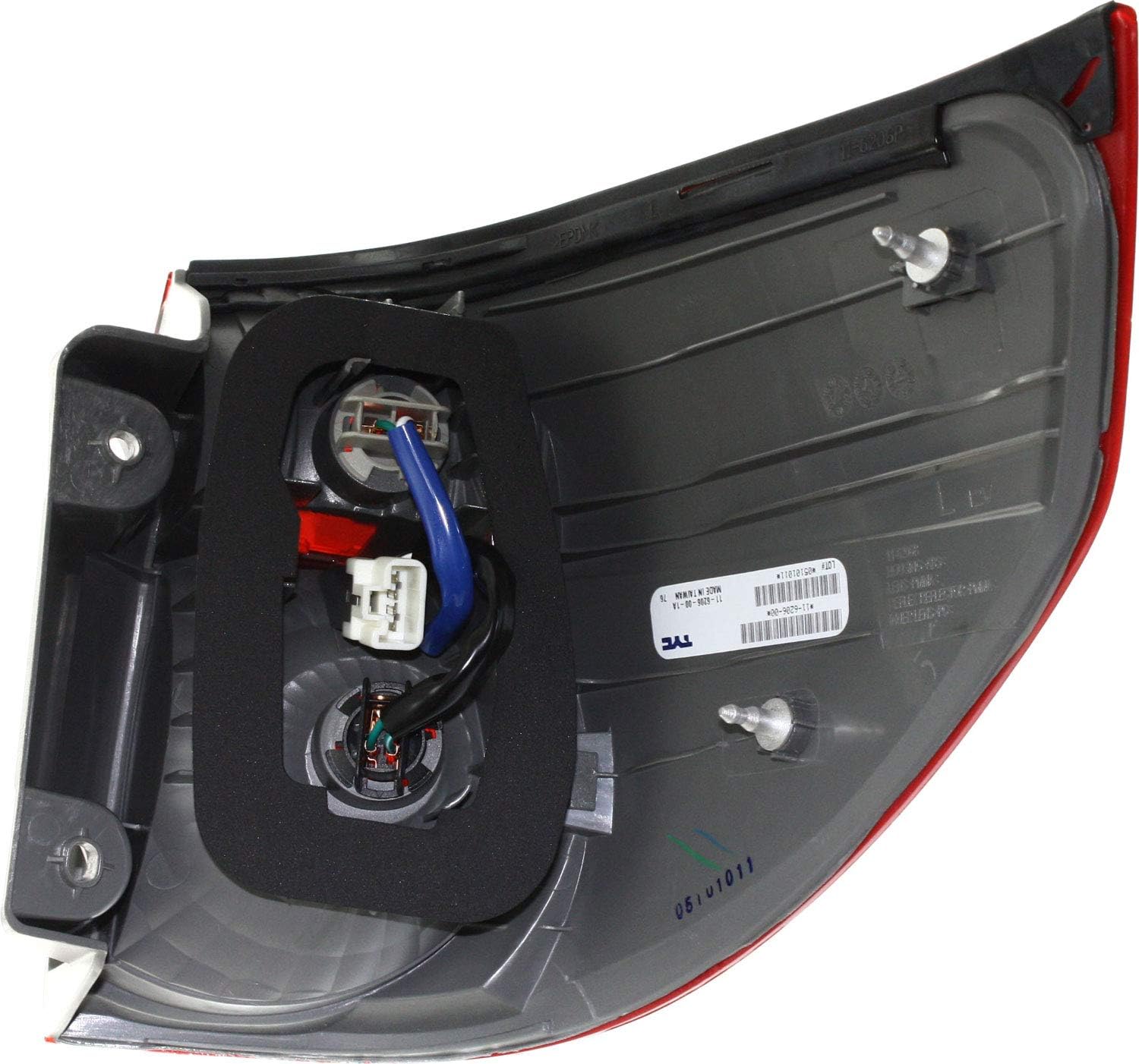 Garage-Pro Tail Light Compatible with Toyota Sienna 2006-2010 Halogen With bulb(s) Driver Side, Outer TO2804102
