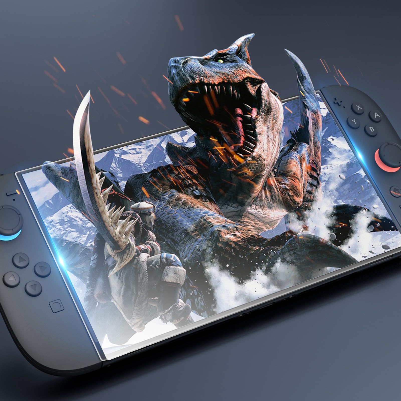 HEYSTOP [90 Stück] Displayschutzfolie für Nintendo Switch 2 [4er-Pack] Displayschutzfolie Aus Gehärtetem Glas Schutzfolie für Nintendo Switch 2, 9H-Härte, Kratzfest, HD-klar
