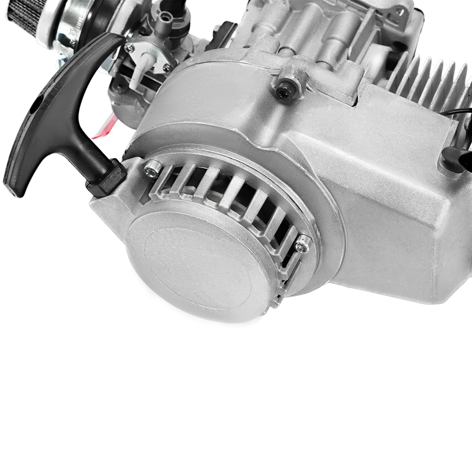 Kit de motor de motor de 2 tiempos de 49 cc, arranque eléctrico, quad Dirt Pit Bike para minimoto, minimoto de motocross o mini quad. Kit de rendimiento óptimo y diversión de conducción