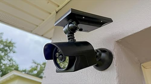 Miniatura 5 de Luz LED de seguridad solar con detección de movimiento (negro) 3000K 200 lúmenes para montaje en casa, garaje, pared, superficie metálica, árbol,