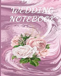 Wedding Notebook: Wedding Planner, 8x10, 100 pages, Notebook, Organizer with Checklists to help keep you on track from start to finish in planning your special day!