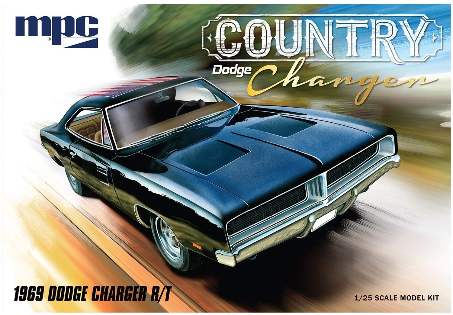 1969 Dodge Country Charger R-T 1:25 Scale Model Kit