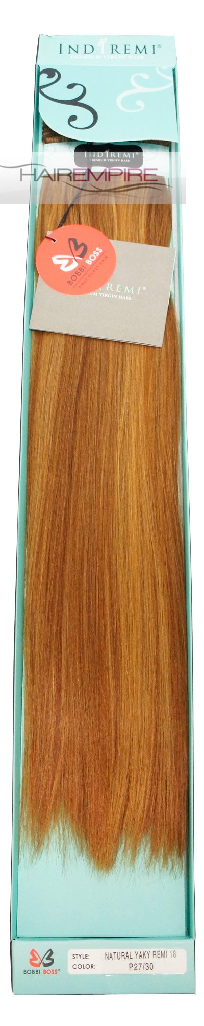 Bobbi Boss Indiremi Natural Yaky 18 Inch #P27/30 Mix Color