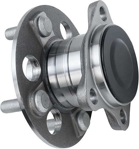 Miniatura 5 de Detroit Axle - 2 bujes de rodamiento de rueda traseros para Toyota 06-08 Yaris, 2 rodamientos de ruedas y conjunto de bujes 2006 2007 2008 de