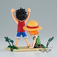 Vista 6 de Banpresto - One Piece - Log Stories - Luffy & Nami, World Collectable Figure de Bandai Spirits