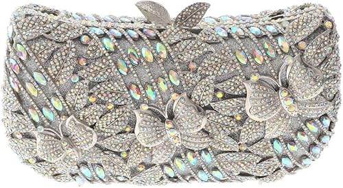 Bolsa de noche hecha a mano de cristal AB