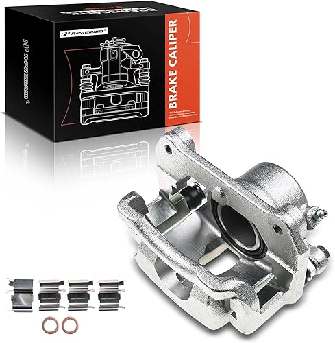 A-Premium Conjunto de pinza de freno de disco con soporte compatible con modelos seleccionados de Mazda - Miata 2001 2002 2003 2004 2005, L4 1.8L -