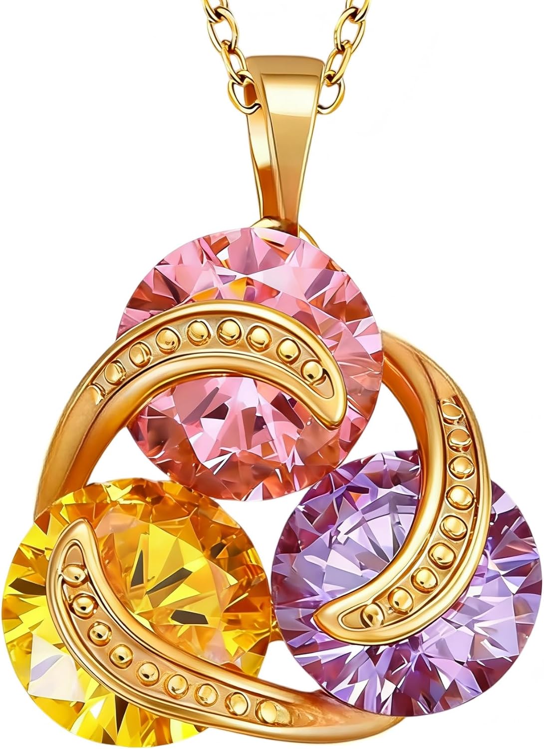 Dainty 14K Gold Filled Necklace for Women, Shell Pendant
