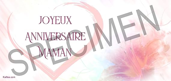 Mug Anniversaire Maman Tasse Amour Joyeux Anniversaire A Sa Mere Coeur Et Fleur Mug Qualite Idee Cadeau Originale Famille Mere Anniversaire Noel Fete Realise En France Amazon Fr Cuisine Et Maison