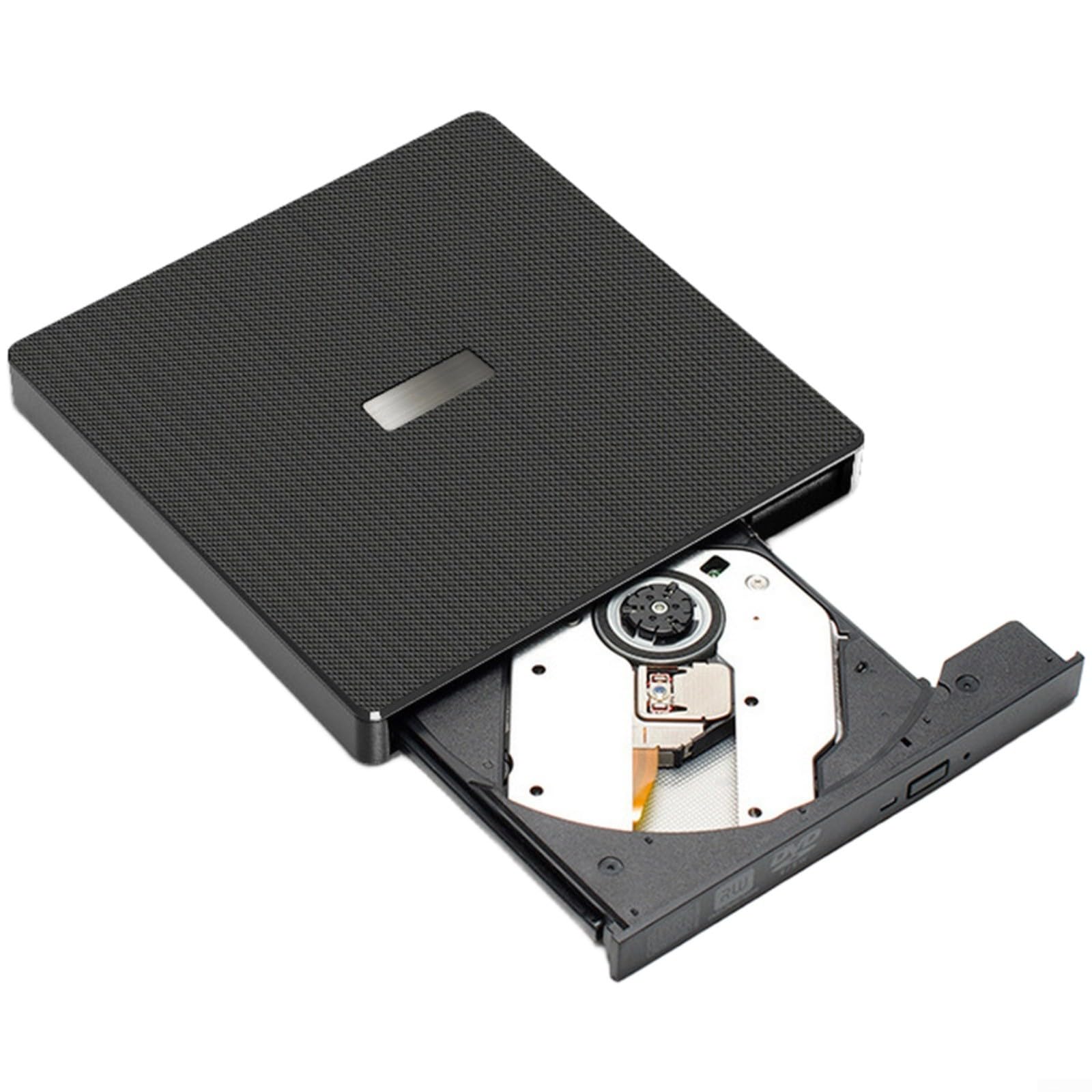 Graveur DVD externe rapide plug-and-play avec lecteur CD pour PC portable