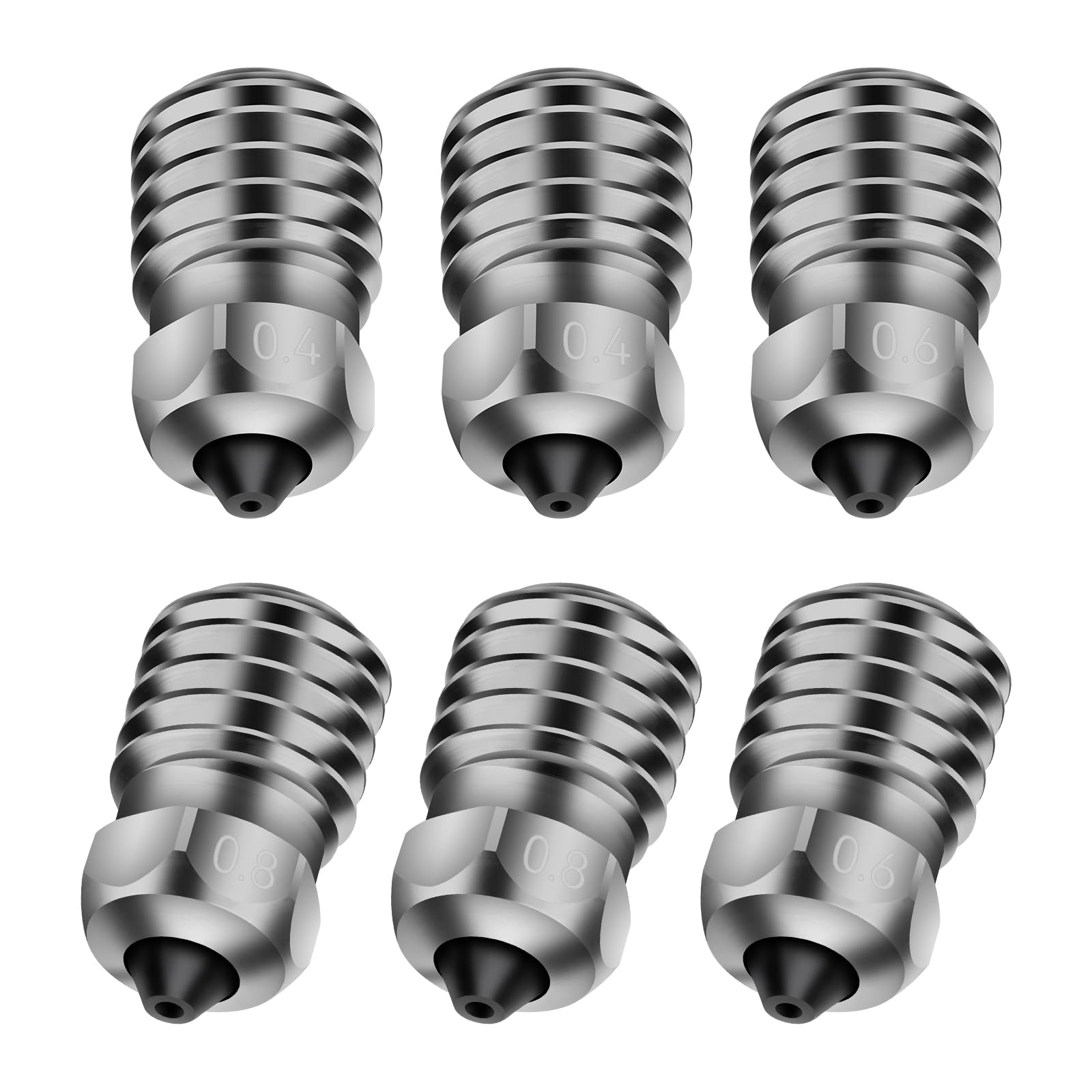 Amazon.com: xirbbo nozzles Tz Bimetallic Hardened Steel Bambu