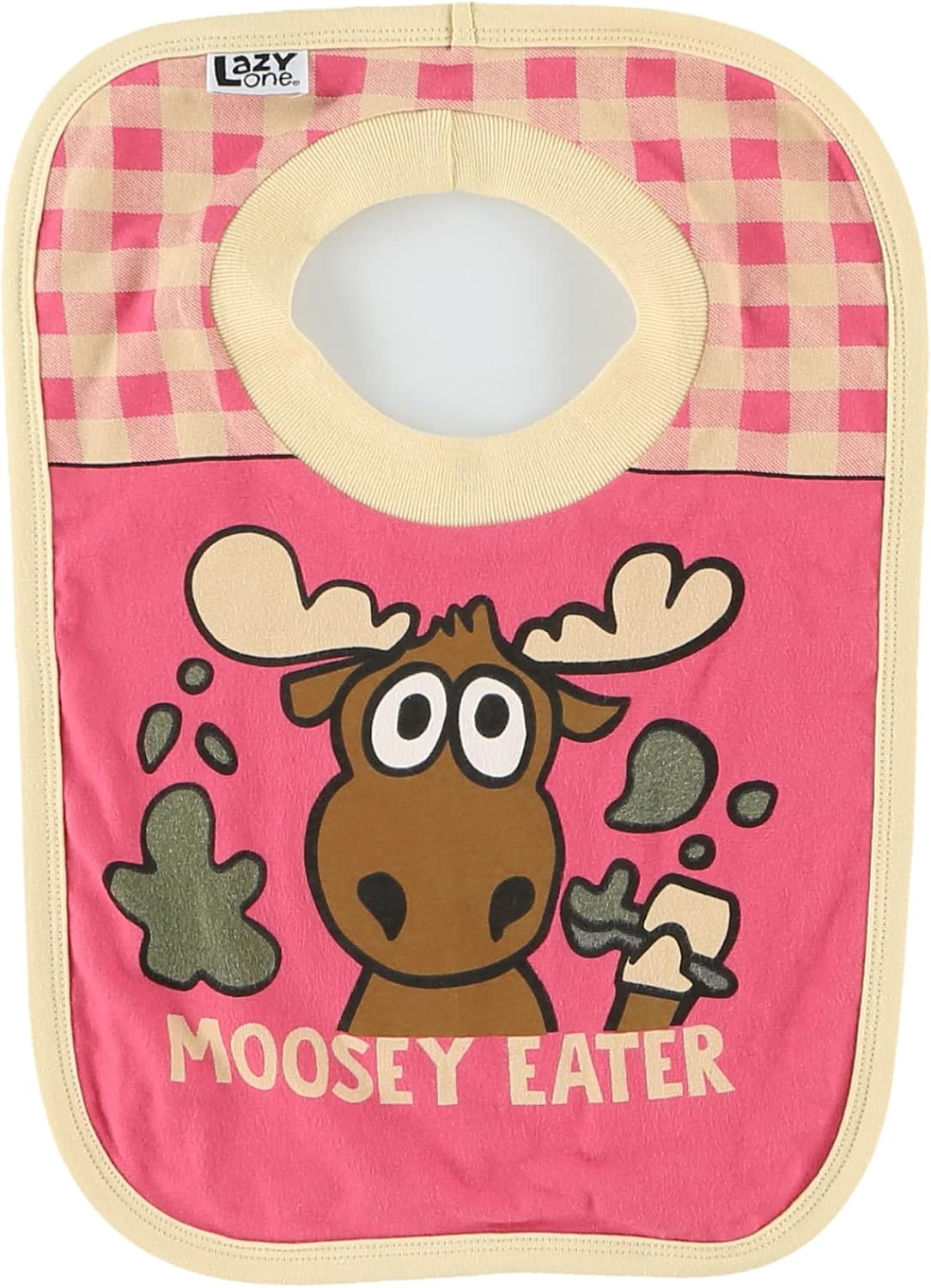 LazyOne Animal-Print Baby Bibs, Cute Baby Shower Gifts