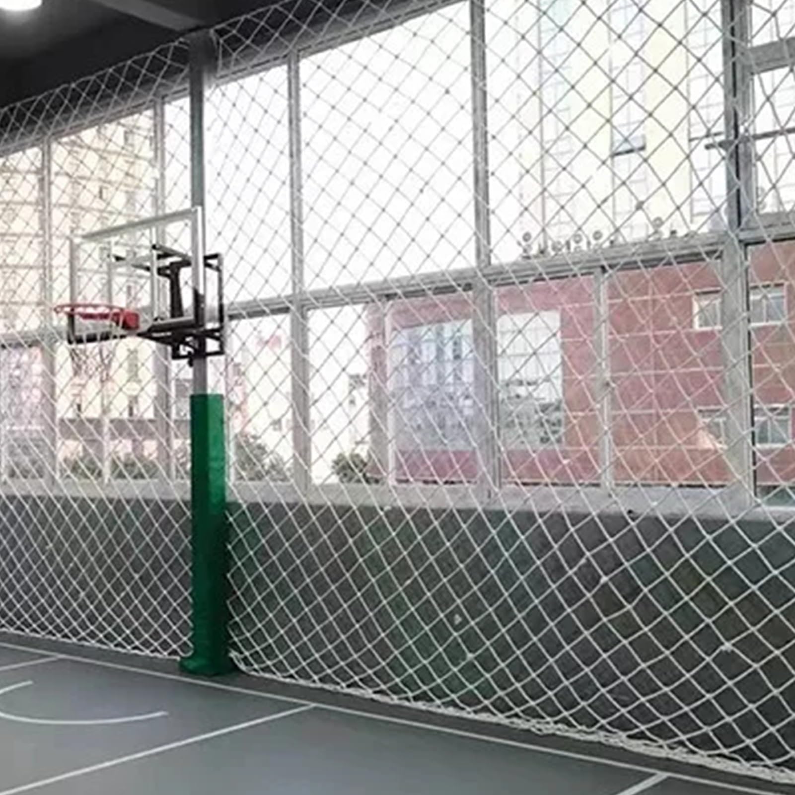 Rete di sicurezza per balcone e parco giochi, rete protettiva in nylon per bambini, decorazione per terrazze esterne, rete per recinzione per scale e altalene
