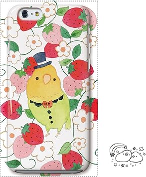 Amazon Iphone6 ケース かわいい いちごまみれ Chitch アイフォン6 ハードケース アイホン6 カバー アイフォーン Iphoneケース 可愛い カワイイ ケースガーデン ー アイフォン5 アイフォーン Iphoneケース オシャレ お洒落 可愛い 鳥 イラスト ケースガーデン