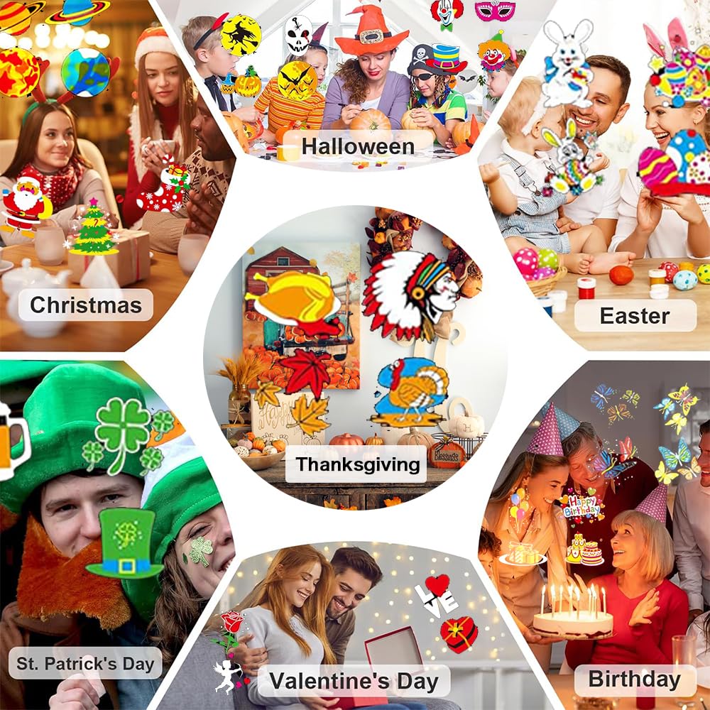 Weihnachten Halloween Outdoor Projektor mit 16 Folien 10 Ozeanwellen Effekt,2-in-1, 3D Dynamische Projektor, LED Projektionslampe, 180°-Verstellung, Beamer Deko für Wand Fenster Garten Hof Party