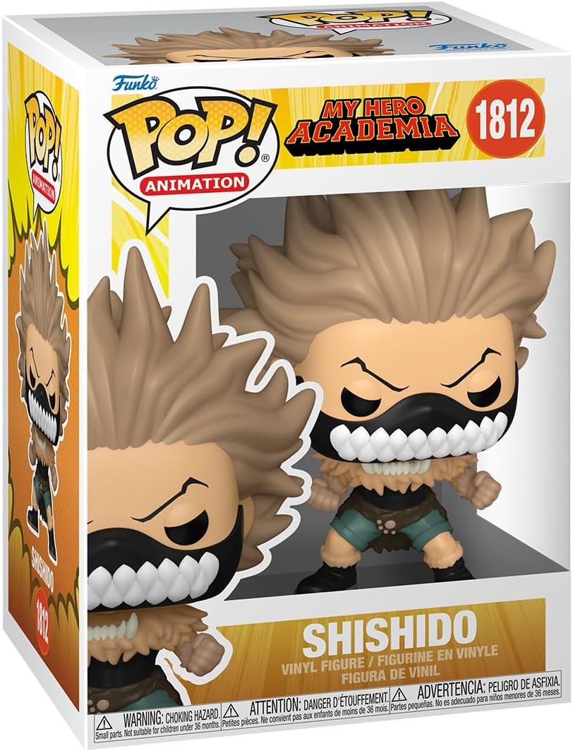 Funko Pop! Animation: MHA - Shishido - My Hero Academia - Vinyl Collectible Figure - Gift Idea - Official Merchandise - Toy for Children and Adults - Anime Fans - Model Figure for Collectors