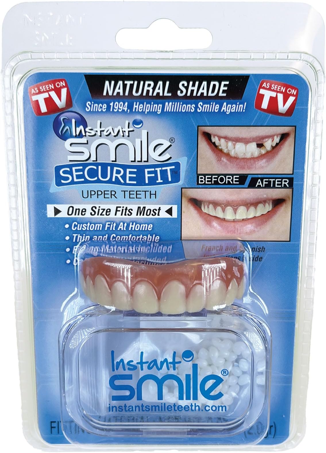Secure Fit Upper Teeth Veneer -
