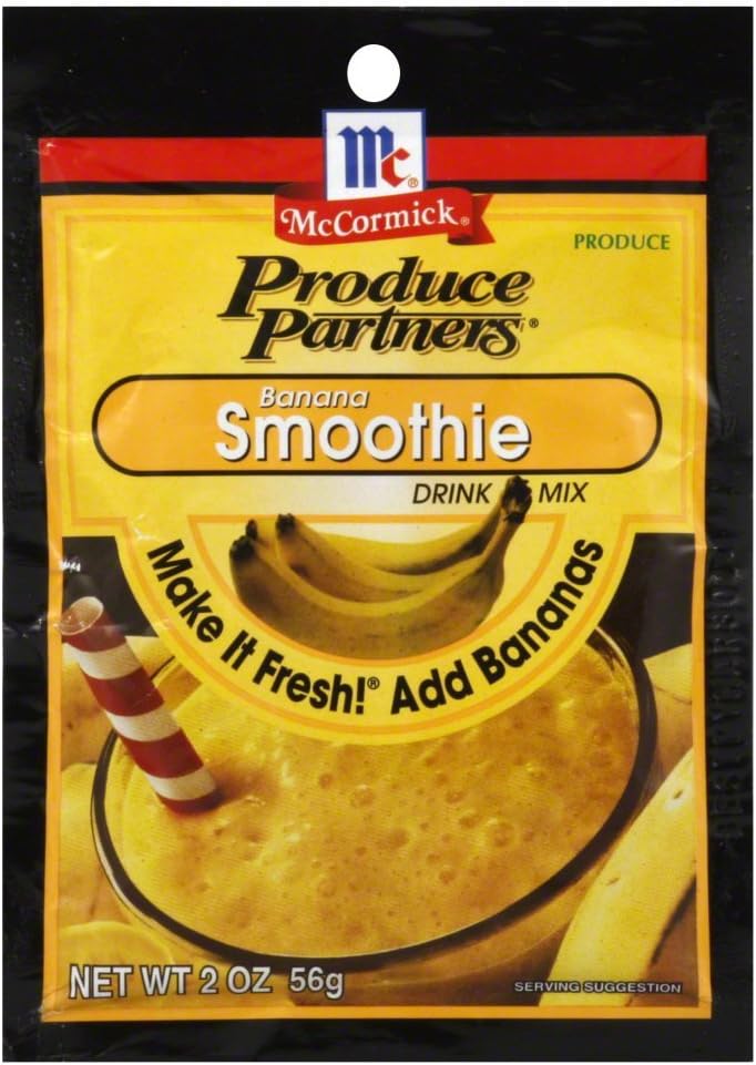 Mccormick Produce Partners Banana Smoothie Drink Mix 2oz (pack of 12)