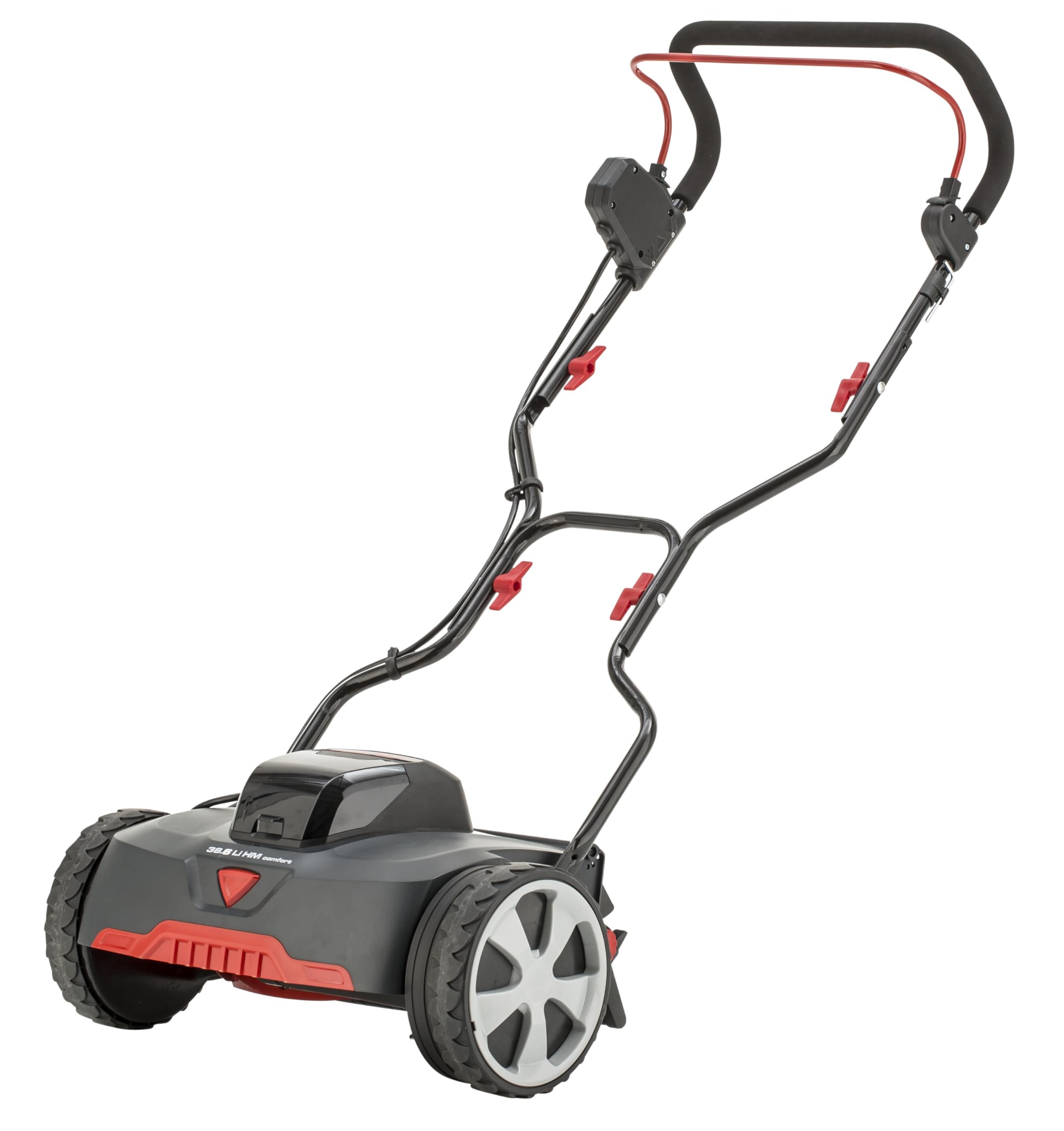 AL-KO Toundeuse hélicoïdale sans Fil Razor Cut 38.6 Li HM Comfort, Largeur de Coupe 38 cm, Technologie de Coupe sans Contact, 1 Batterie 4,0 Ah