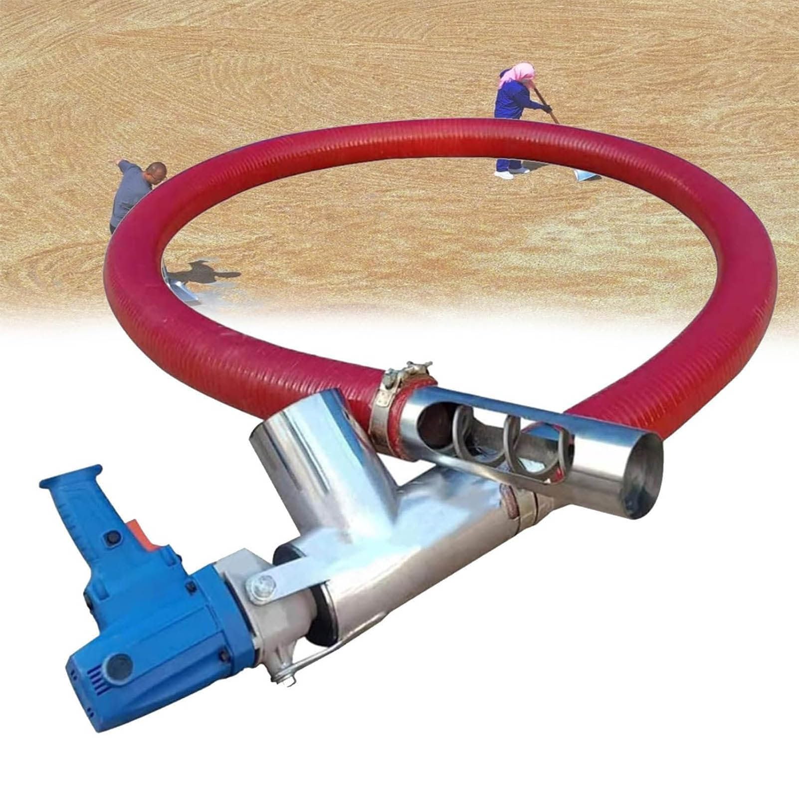 LJLYYDS Grain Suction Machine,Powder Transfer Equipment for Granule Feeding and Transfer, Efficient for Farm and Warehouse Use 1.5m