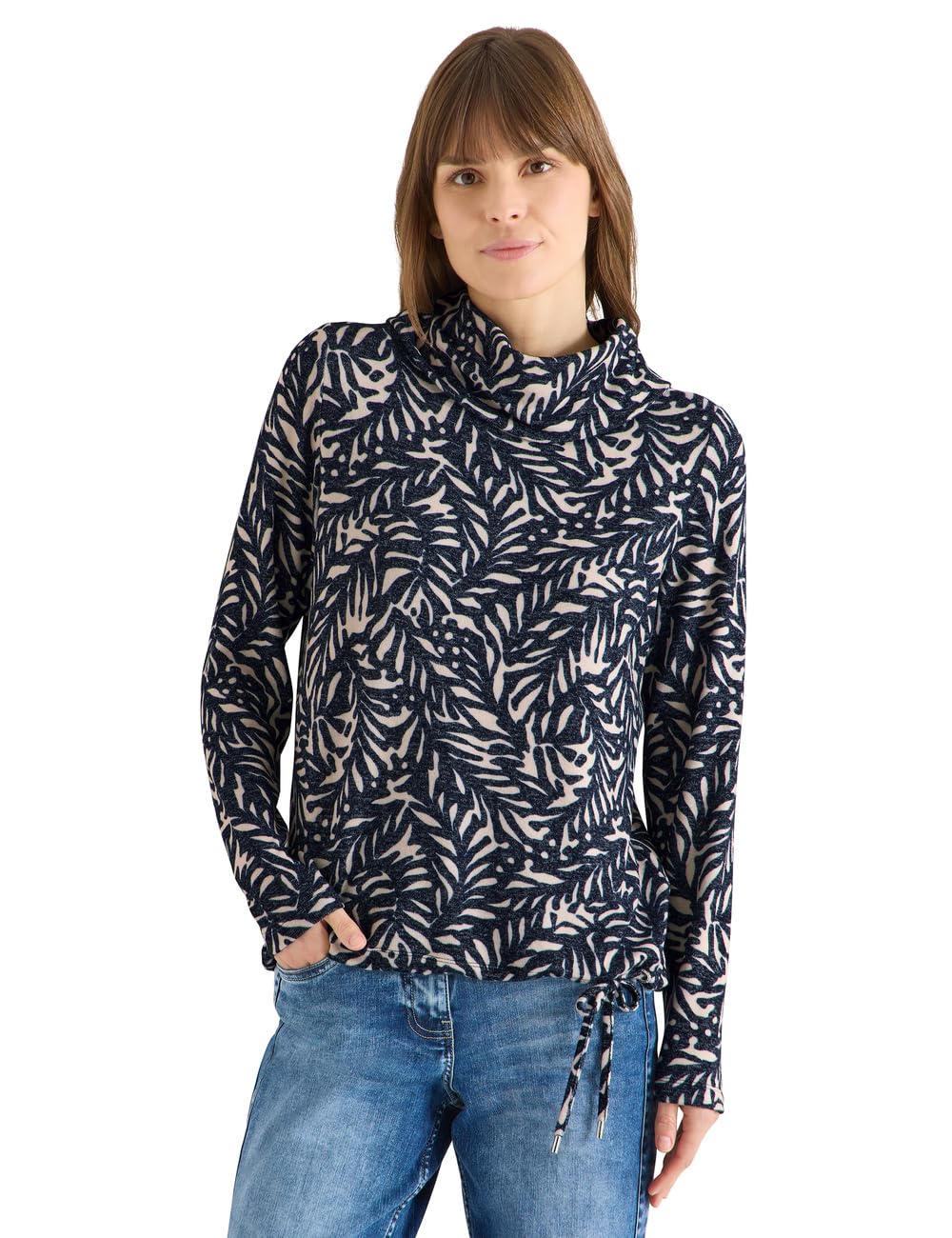 Cecil Damen 3228958 Two-Tone Shirt (1er Pack)