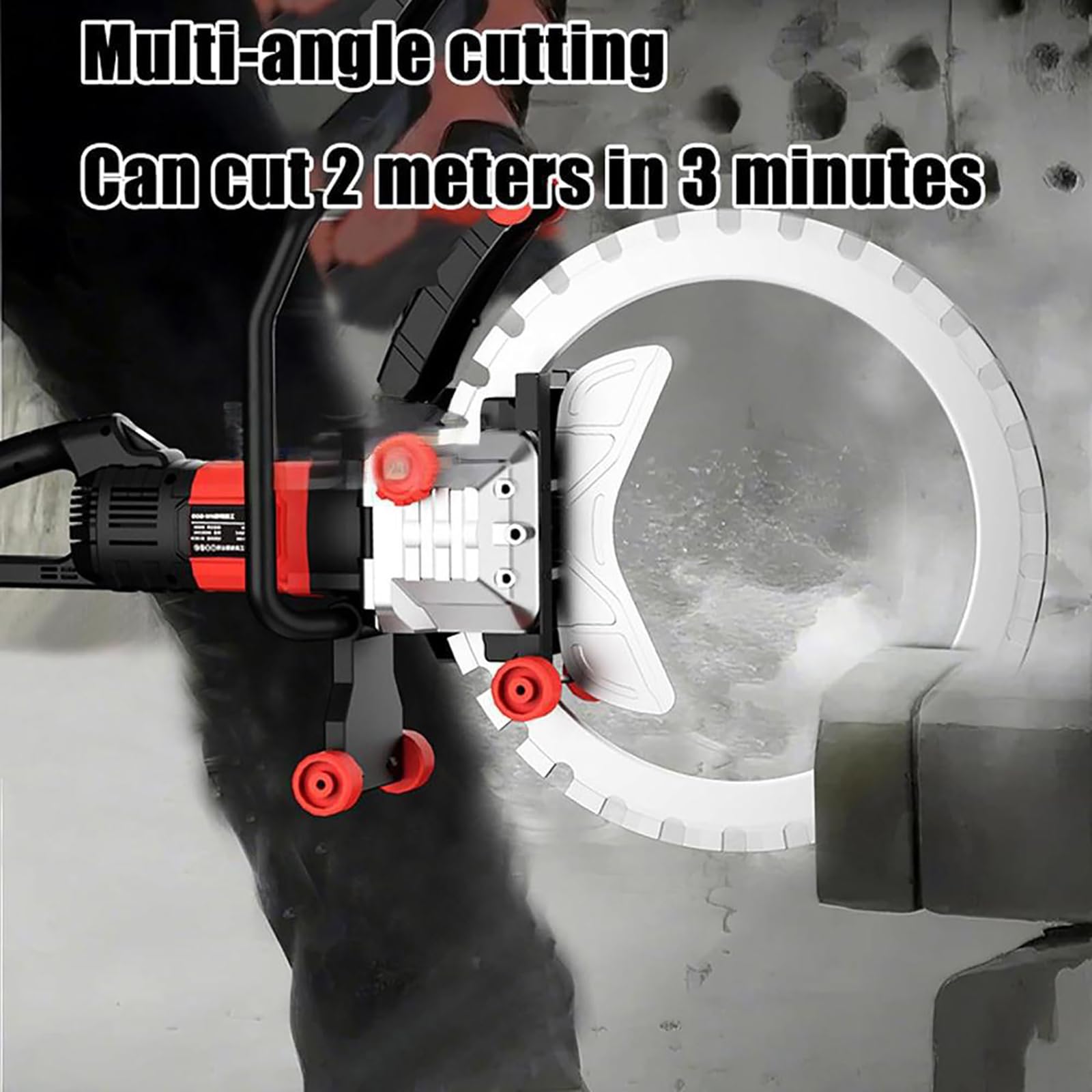 Lama Per Sega Circolare Speciale Per Calcestruzzo Da 16", Accessori Per Macchine Da Taglio Toroidali Per Calcestruzzo, Profondità Di Taglio 300 Mm, Resistente Per Calcestruzzo, Legno, Gomma, Mattoni