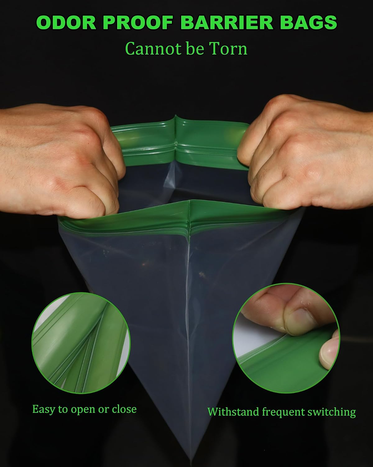Odor Proof Storage Bags for Backpacking Camping and Bear Proof Food 2 Pack image 5