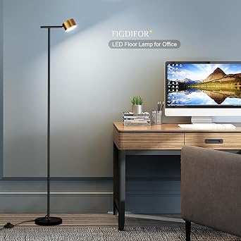 مصباح أرضي Led مع 3 درجات حرارة اللون