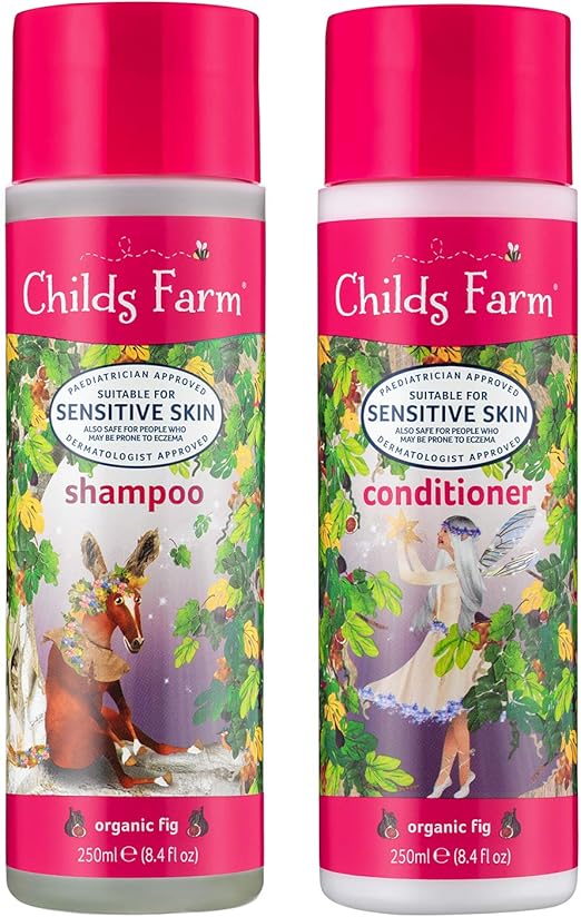 Childs Farm Shampoo and Conditioner, Organic Fig, 250 ml Amazon.co.uk Beauty