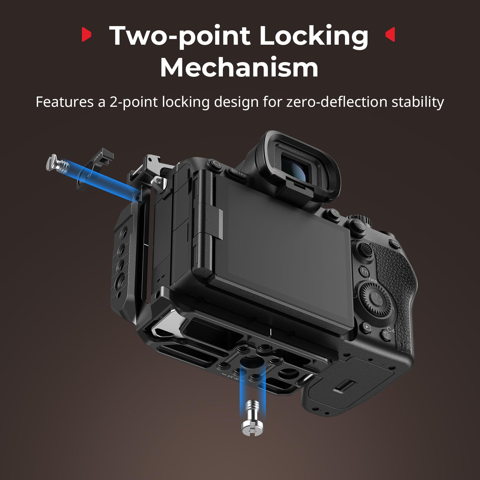 Amazon | SmallRig HawkLock クイックリリースハーフケージ Sony Alpha