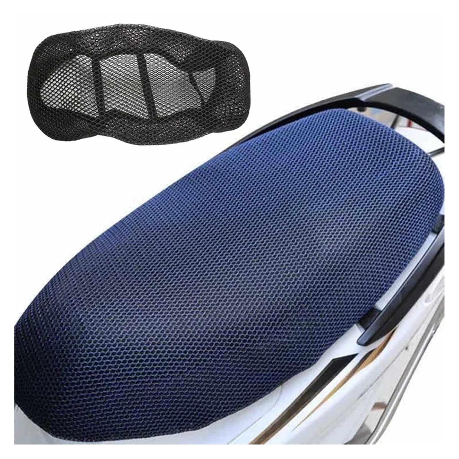 Funda De Asiento Para Moto Universal - Cubierta Antideslizante Y Transpirable, Diseño 3D De Panal