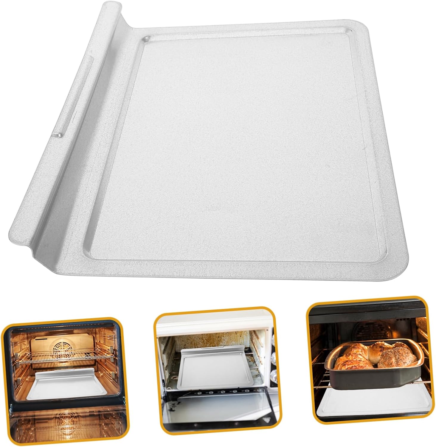 Baking Grilling Drip Tray Slag Catching Pan Trays Oil Drip Pan Reusable Oil for Household Kitchen