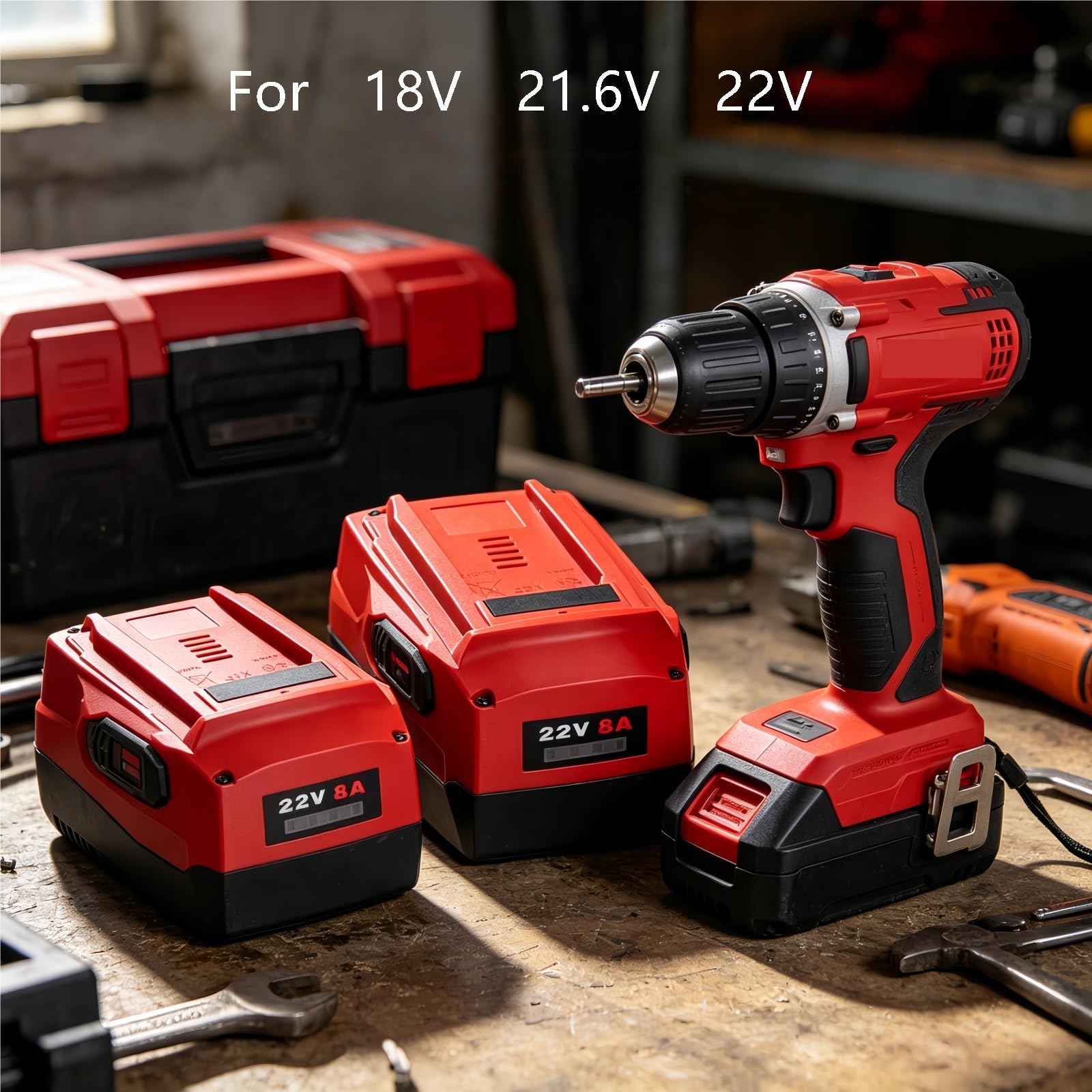 Baterías for Herramientas eléctricas de 2 Piezas de 8000 mAh, compatibles con Hilti