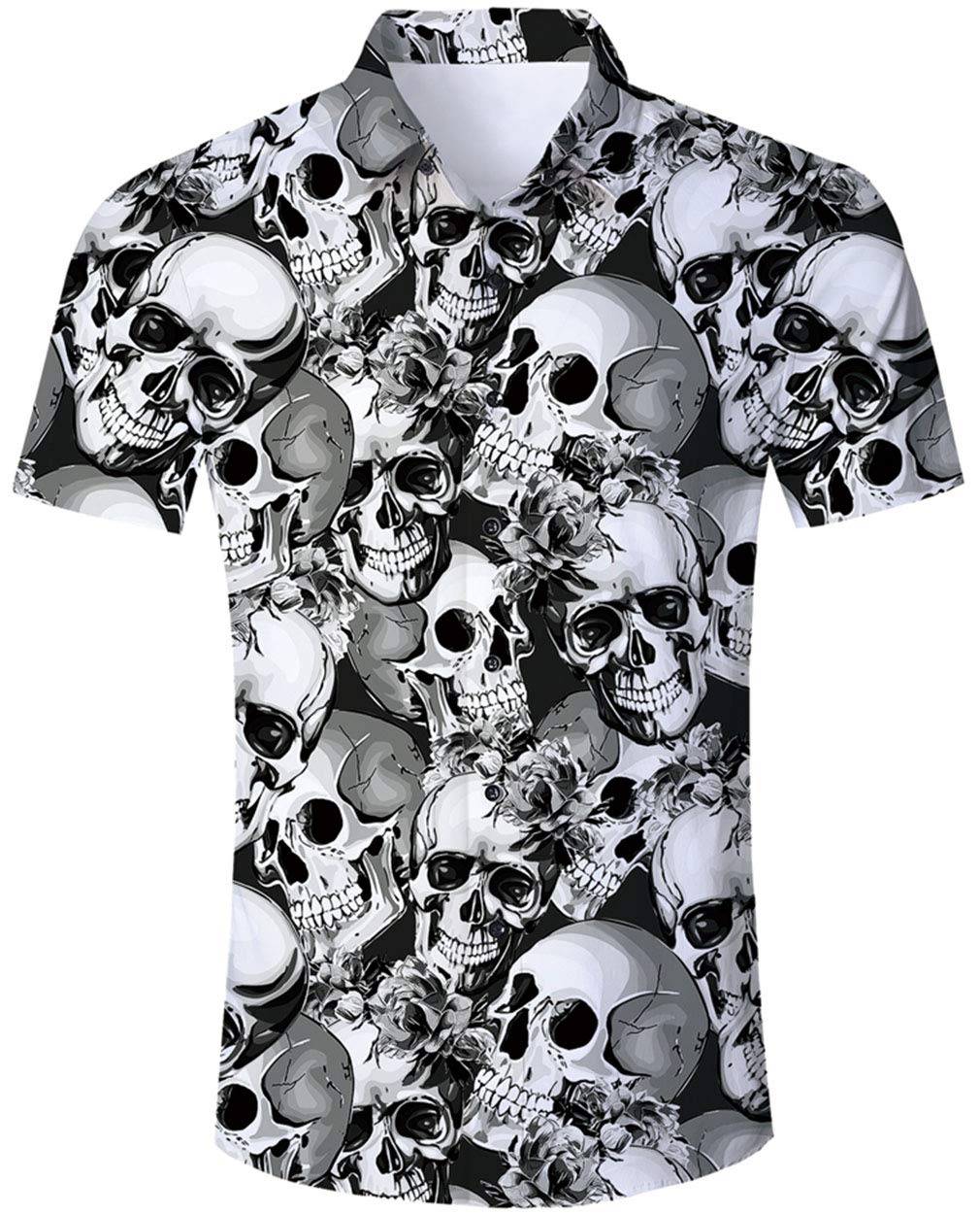Goodstoworld Camisa Hawaiana para Hombre Mujer Casual Manga Corta Camisas Playa Verano Unisex 3D Estampada Funny Hawaii Shirt S-XL