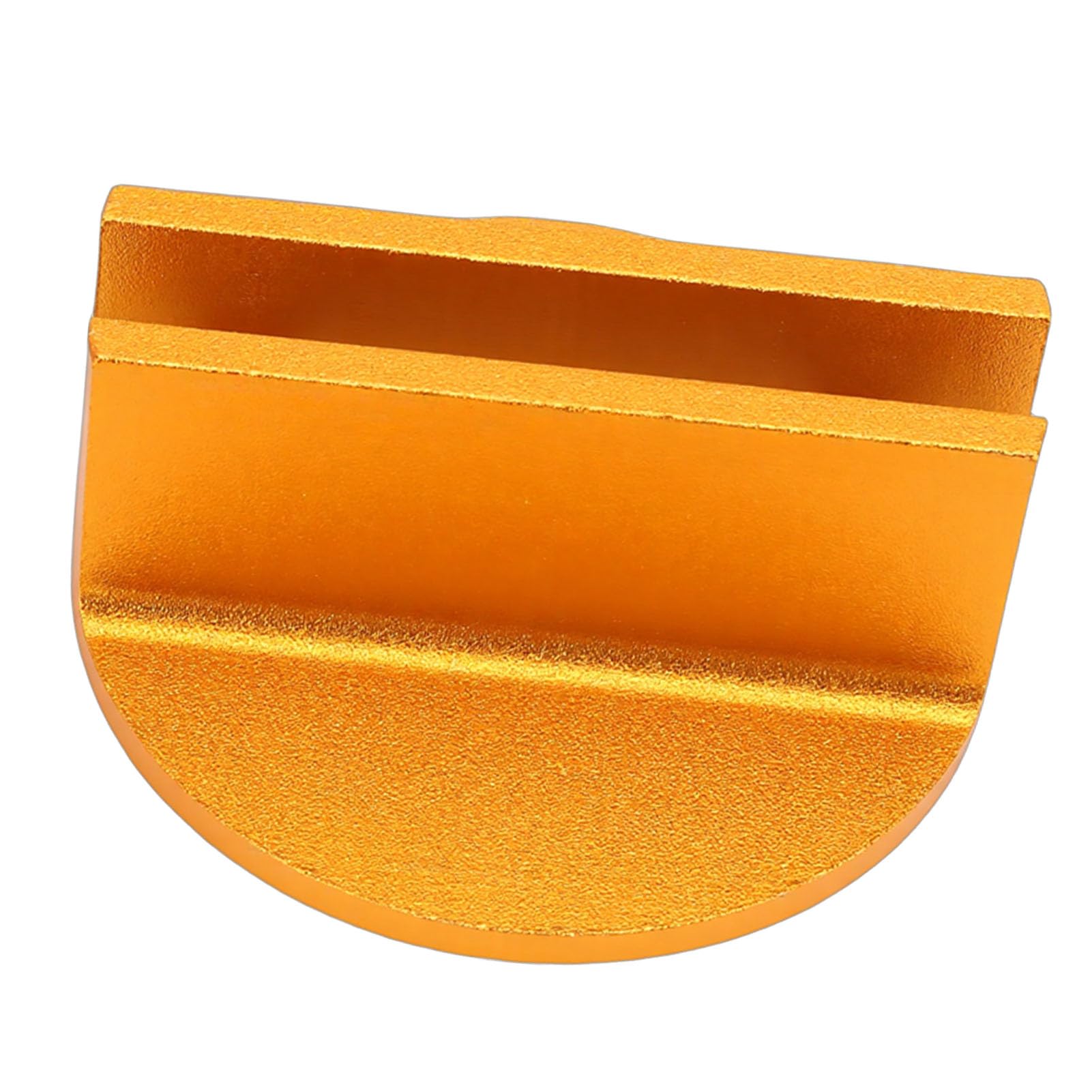 Cryfokt Gerilltes Wagenheber-Pad, 4-teiliger Universal-Aluminium-Rillen-Klemmschweiß-Wagenheber-Adapter, Universal-Adapter mit Gummi-Anti-Rutsch-Funktion für die Meisten Autos, SUVs, LKWs, Pickups