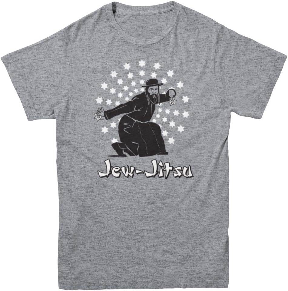Shalomshirts Jew Jitsu Jewish Ninja T-Shirt Mens Sizes