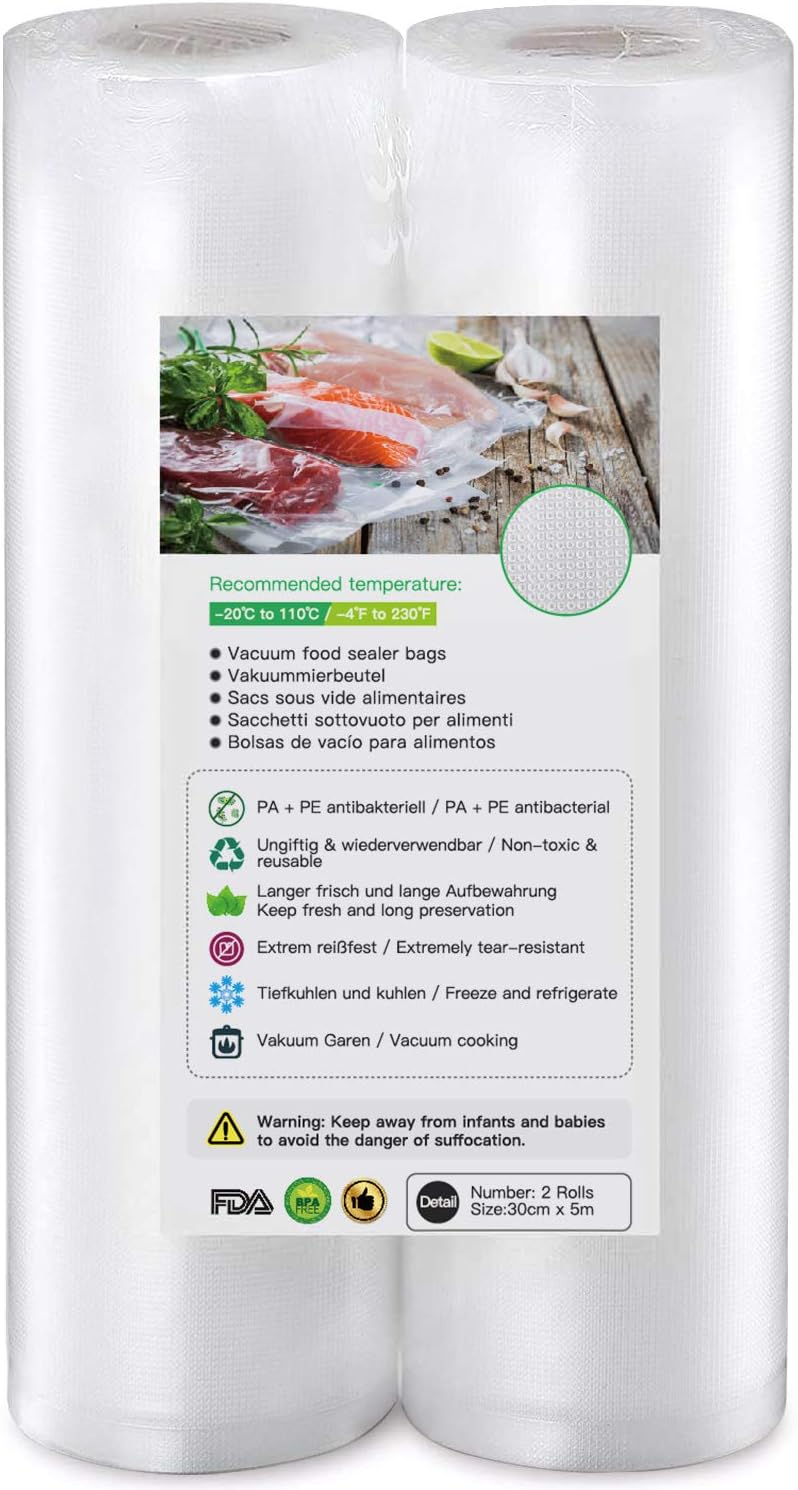 sacchetti per la conservazione sottovuoto