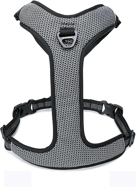 Foto 4 de 6 de Arnés para Perro Reflectante Ajustable No Tire Durable Mascota Chaleco Coche Viaje al Aire Libre…