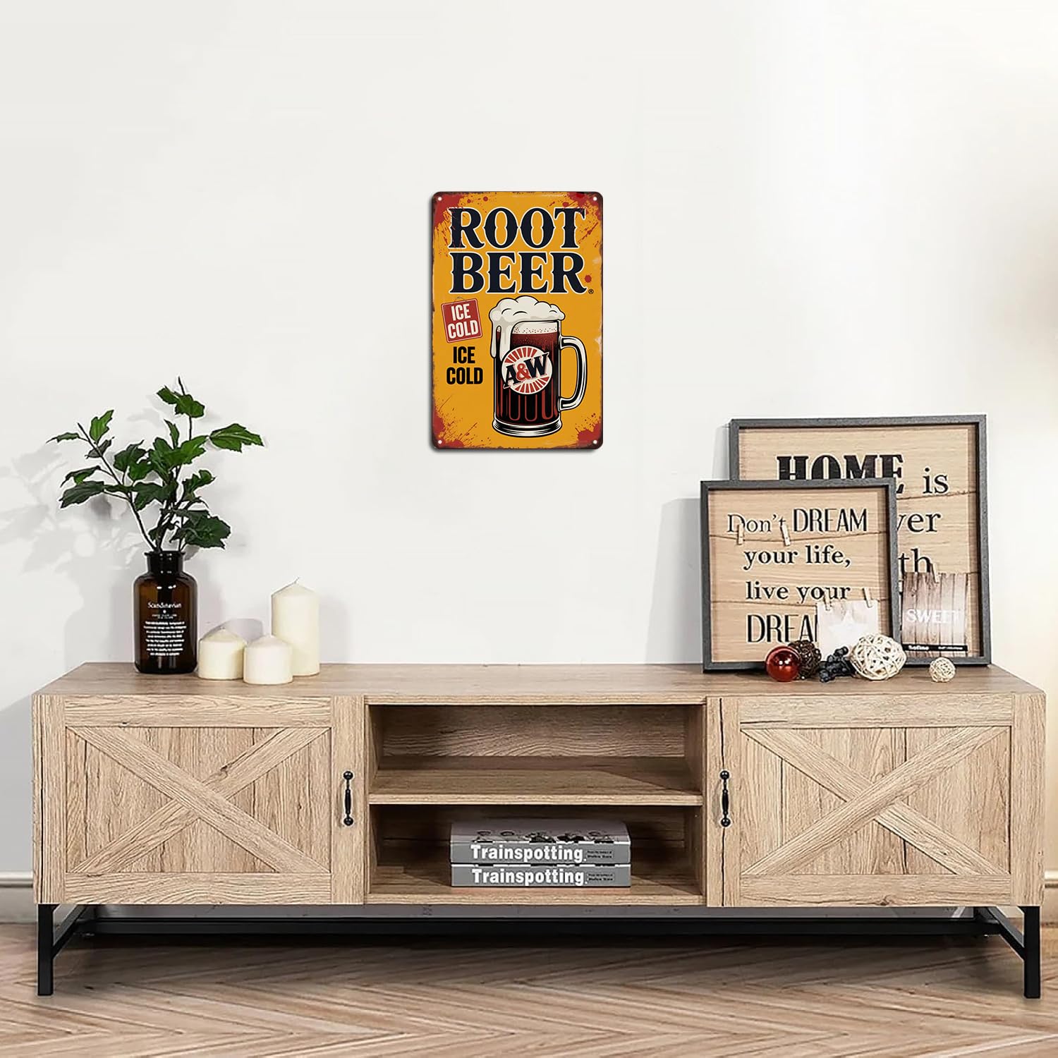 Amazon.com: A&W Root Beer tin sign Vintage A&W Root Beer Metal