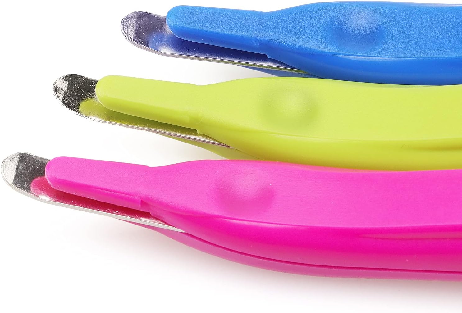 ZZTX 3 PCS Professional Magnetic Staple Remover Puller Rubberized Staples Remover Staple Removal Tool for School Office Home(Blue, Rose, Green) : Everything Else