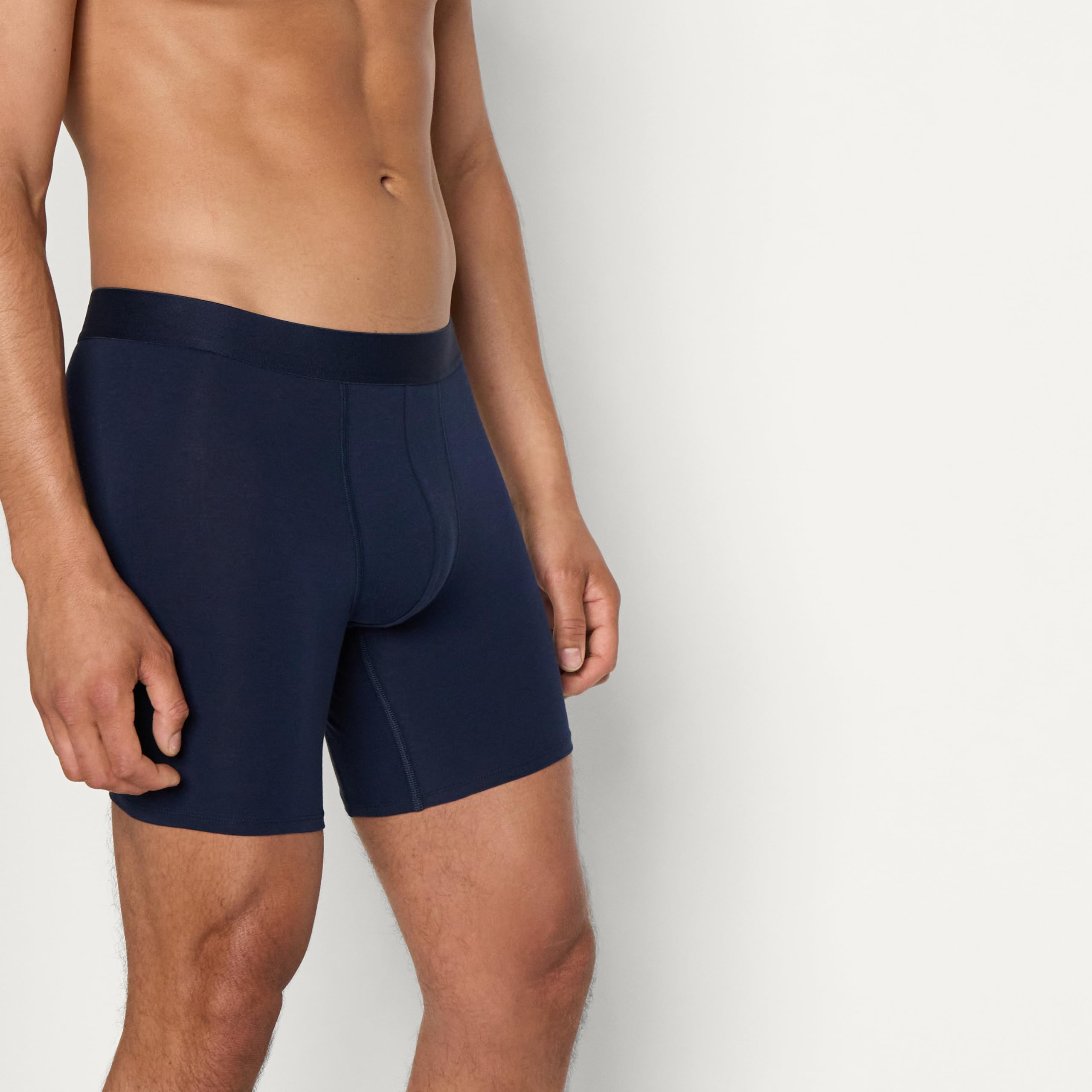 Amazon Essentials Boxer in Jersey di Cotone, Biancheria Intima Uomo, Pacco da 5