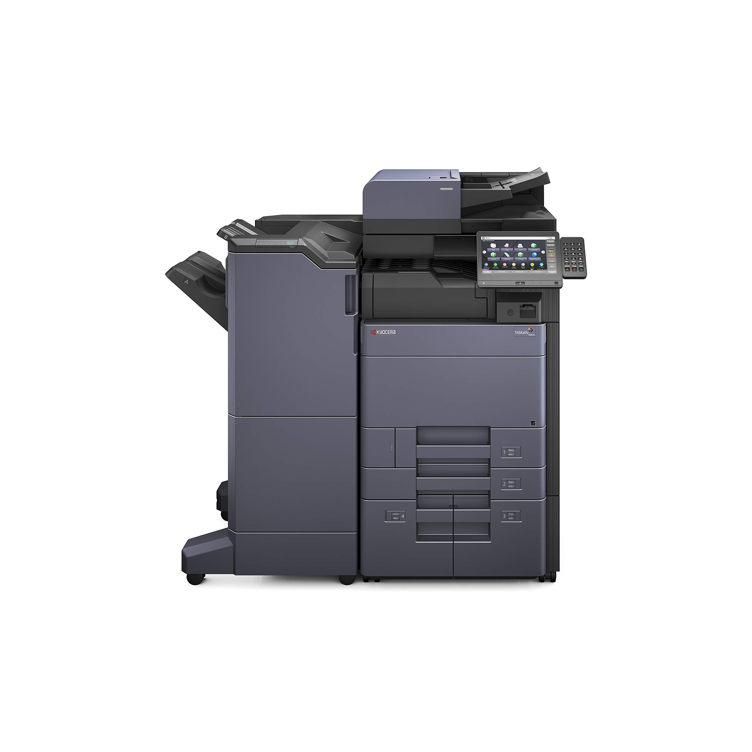 KYOCERA TASKalfa 6053ci - Imprimante Multifonctions - Couleur - Laser - A3 (297 x 420 mm) (Original) - A3/Ledger (Support) - jusqu'à 60 ppm (Copie) - jusqu'à 60 ppm (Impression) - 1150 Feuilles - Gig