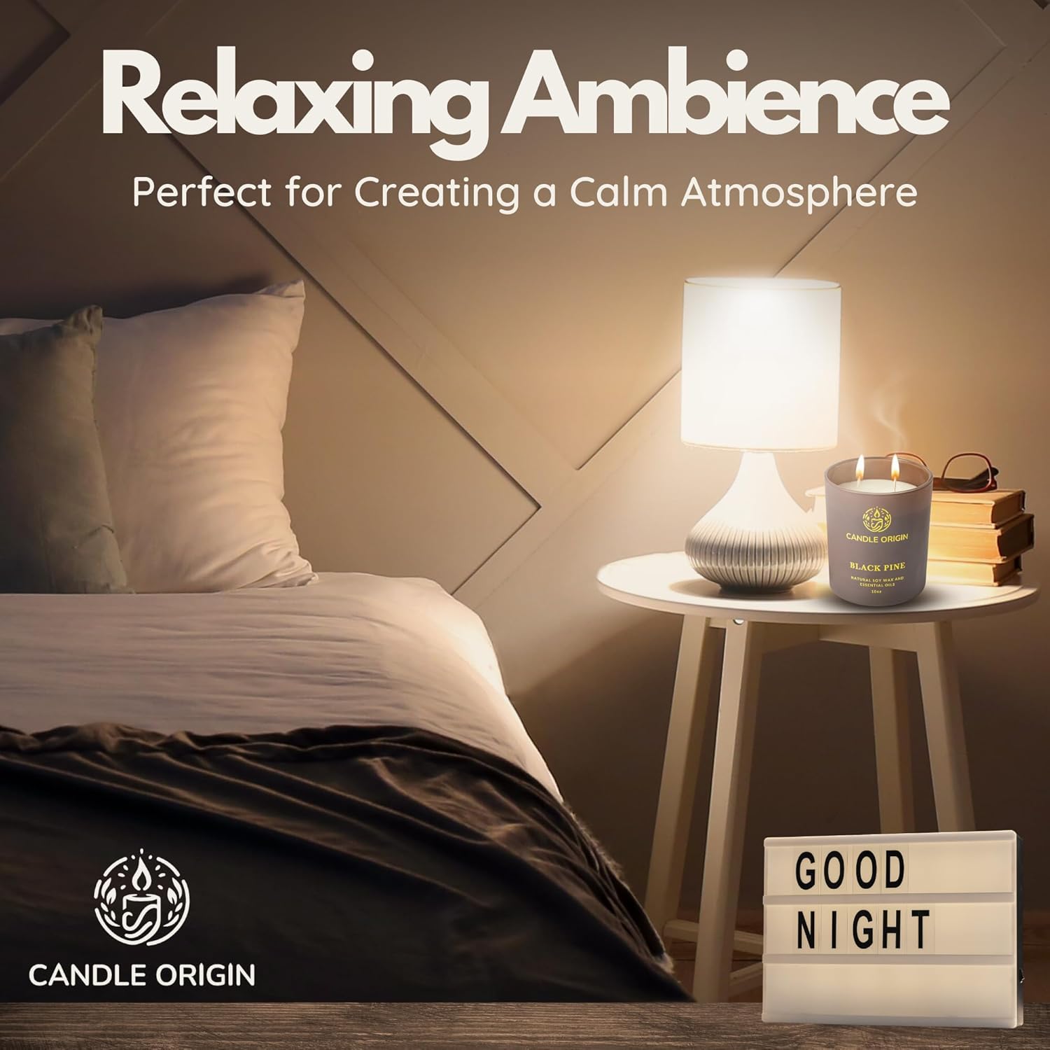 3×10 oz Scented Candles Premium Gift Set for Men - Aromatherapy Candles for Him - Natural Soy Wax - Clean Burning - Masculine Decor for Home, Office, Man Cave - Image 5